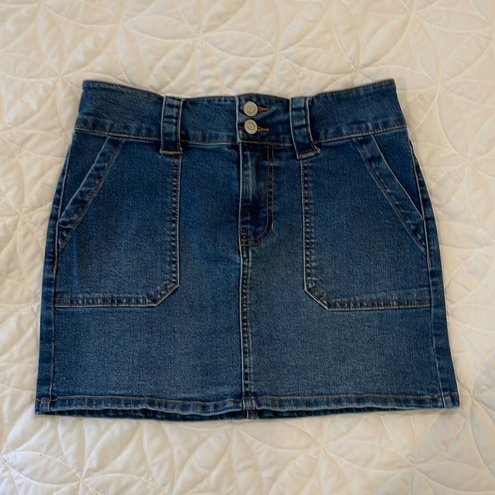 Celebrity Pink Juniors Denim Mini Skirt